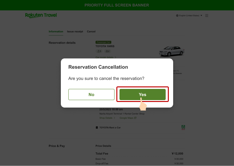 How to cancel your Rent-a-Car reservation