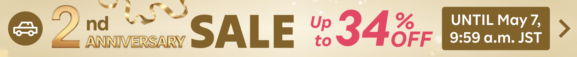 2nd Anniversary SALE Car Rental | Find the best prices here