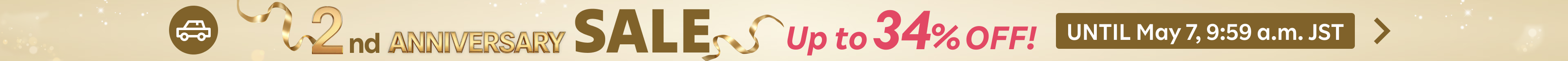 2nd Anniversary SALE Car Rental | Find the best prices here