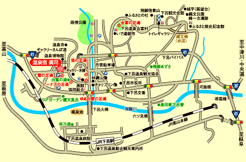 温泉宿廣司 地図 アクセス 楽天トラベル