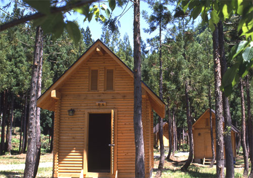 前坂キャンプ場 施設全景