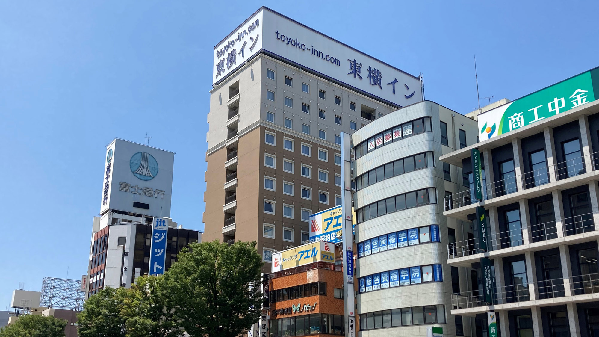 東横ＩＮＮ甲府駅南口２ 施設全景