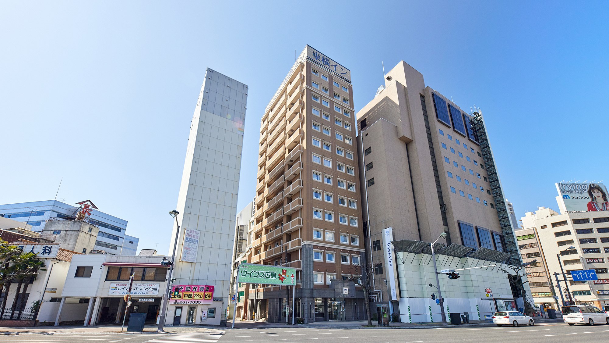 東横INN広島駅前大橋南 施設全景