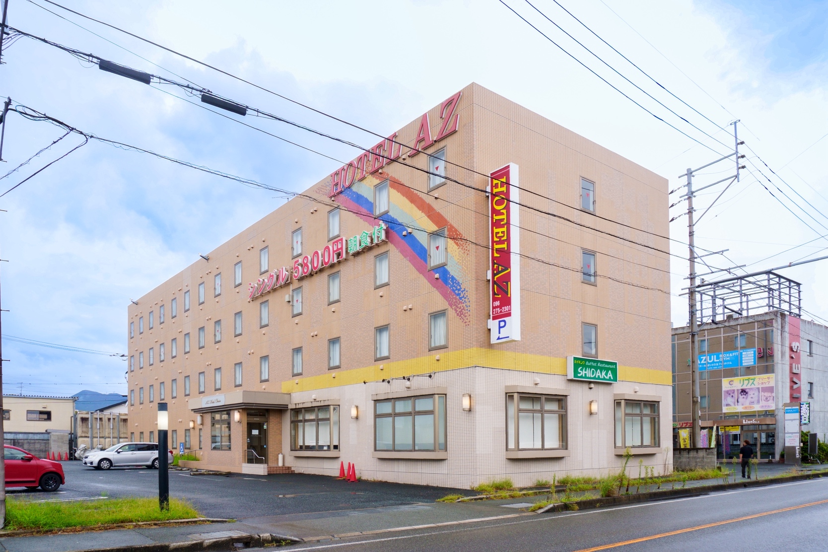 HOTEL AZ 熊本北部店 施設全景