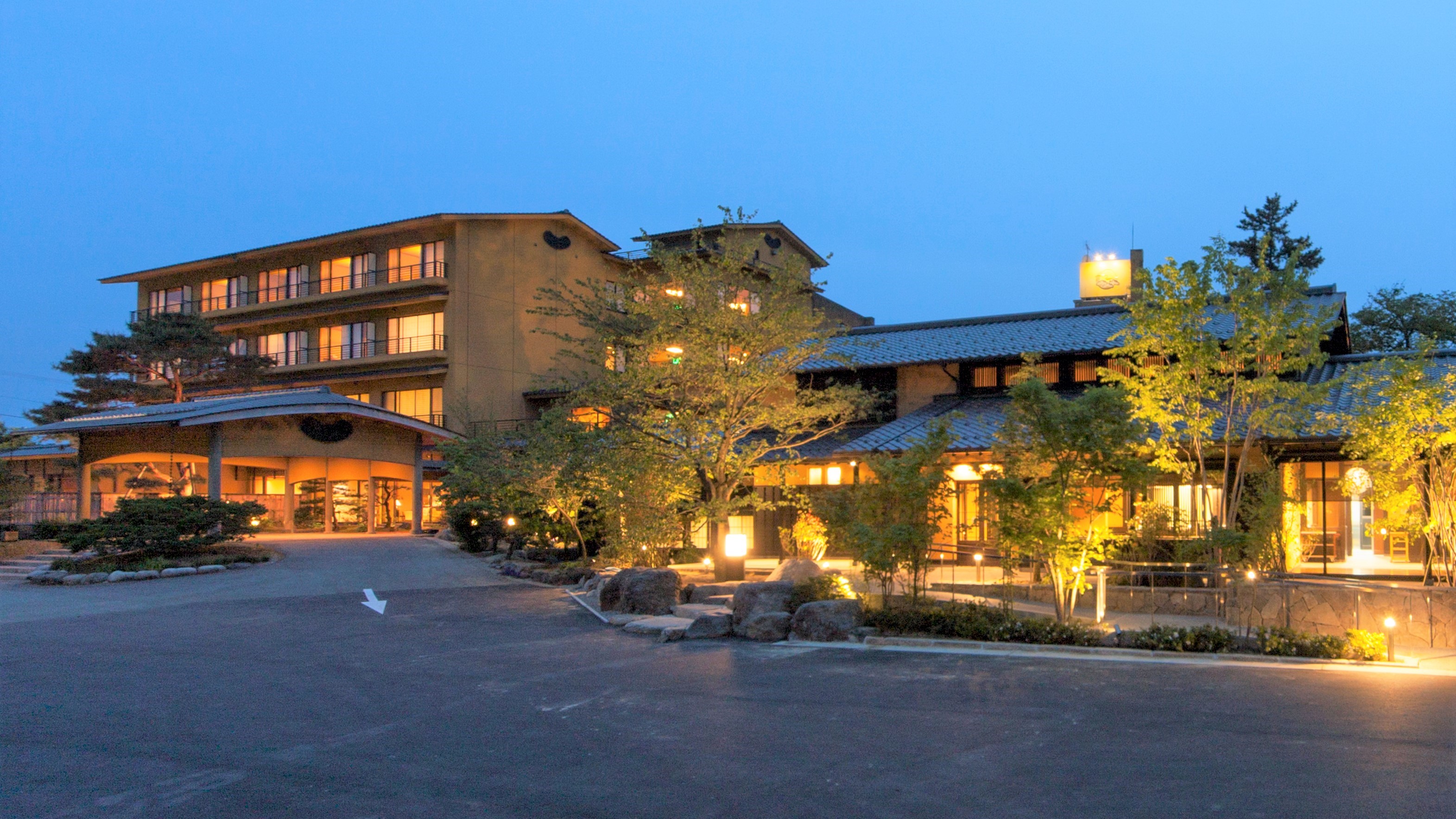 人肌の宿 川金 施設全景