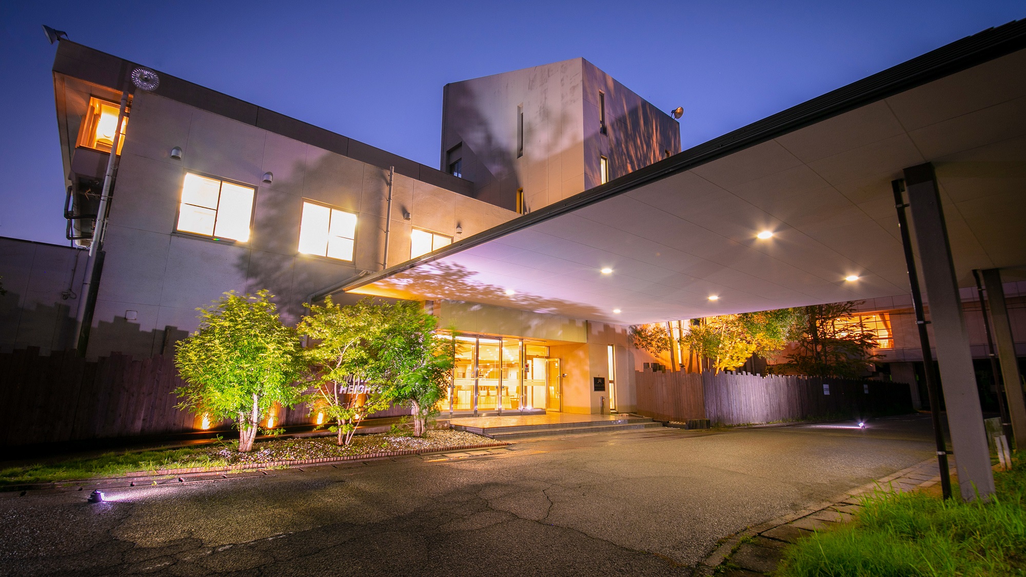 おおむたハイツ 施設全景