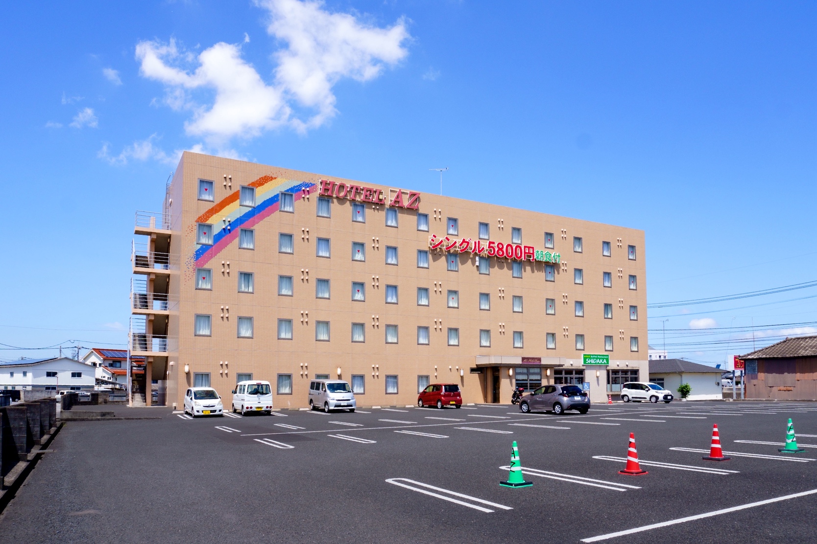 HOTEL AZ 大分豊後高田店 施設全景