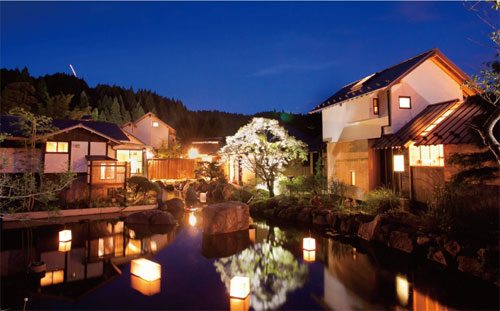 あその旅宿 鷹の庄 施設全景