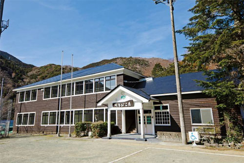 西伊豆町営 やまびこ荘 施設全景
