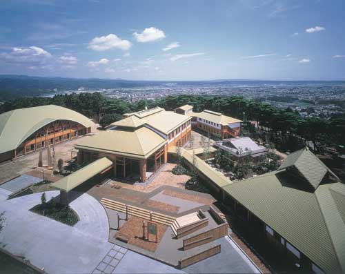 静岡県立森林公園　森の家 施設全景