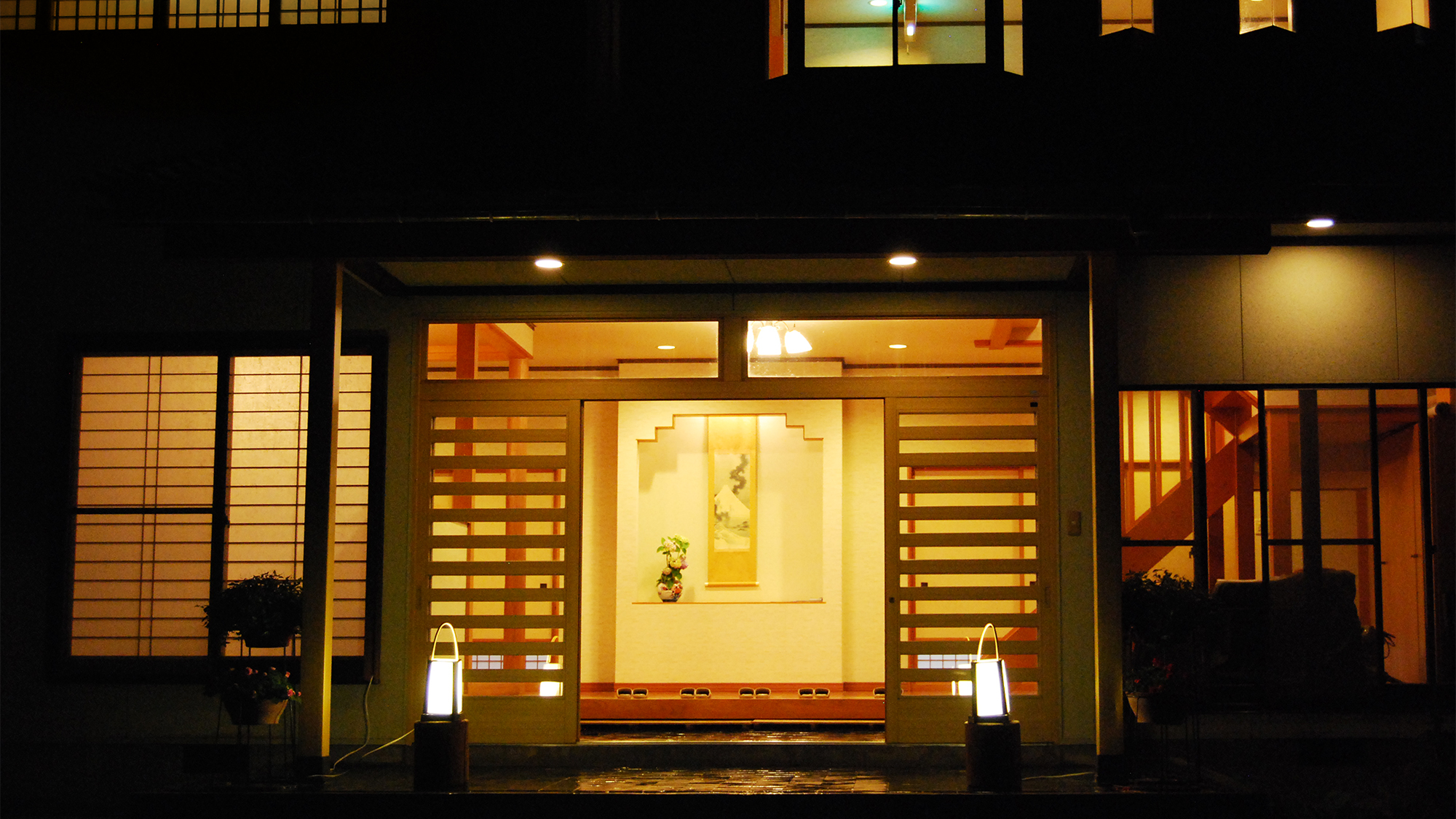 横倉鉱泉 施設全景