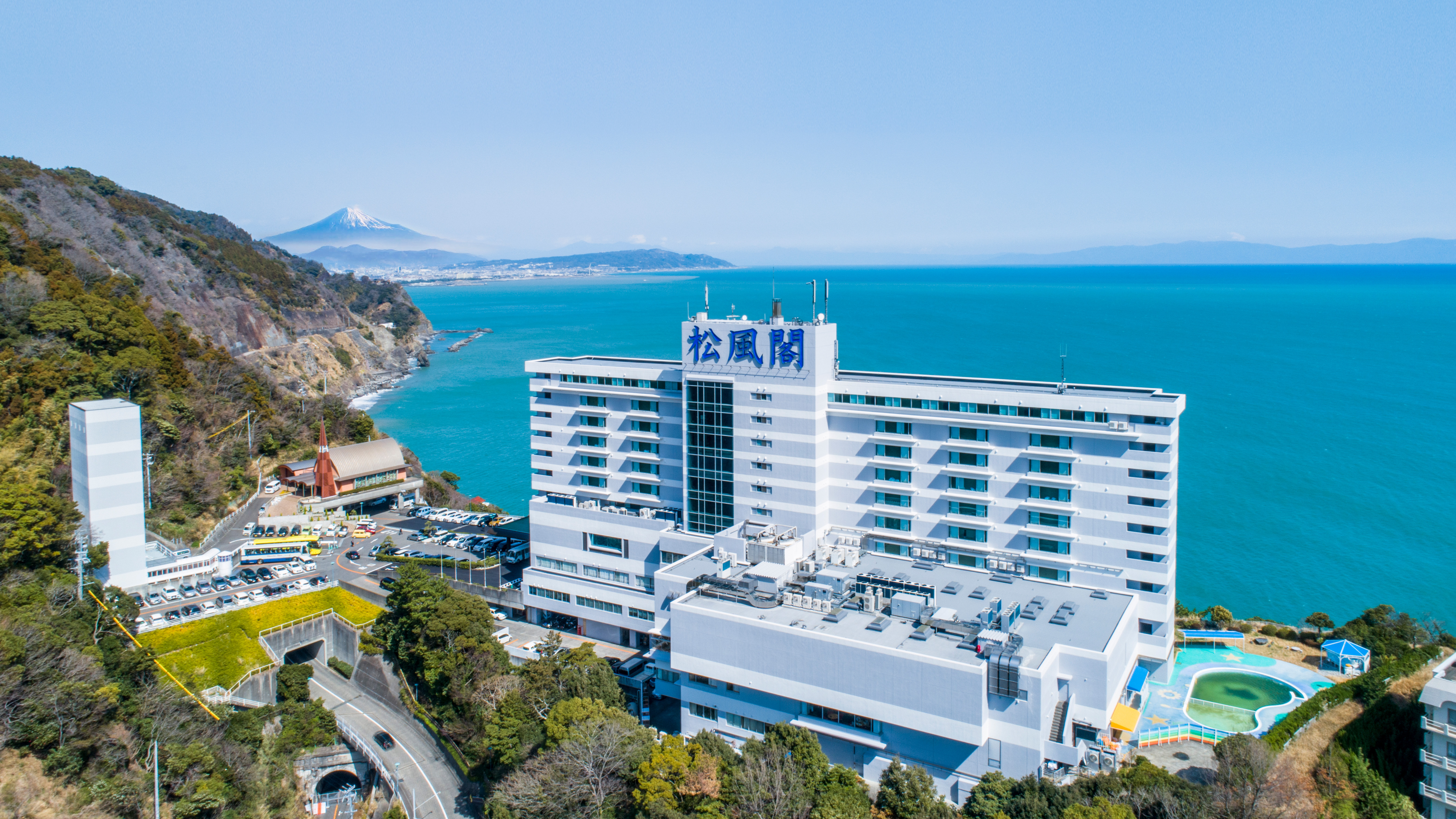 焼津温泉 ホテルアンビア松風閣 施設全景