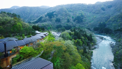 会津芦ノ牧温泉　丸峰　離れ山翠 施設全景