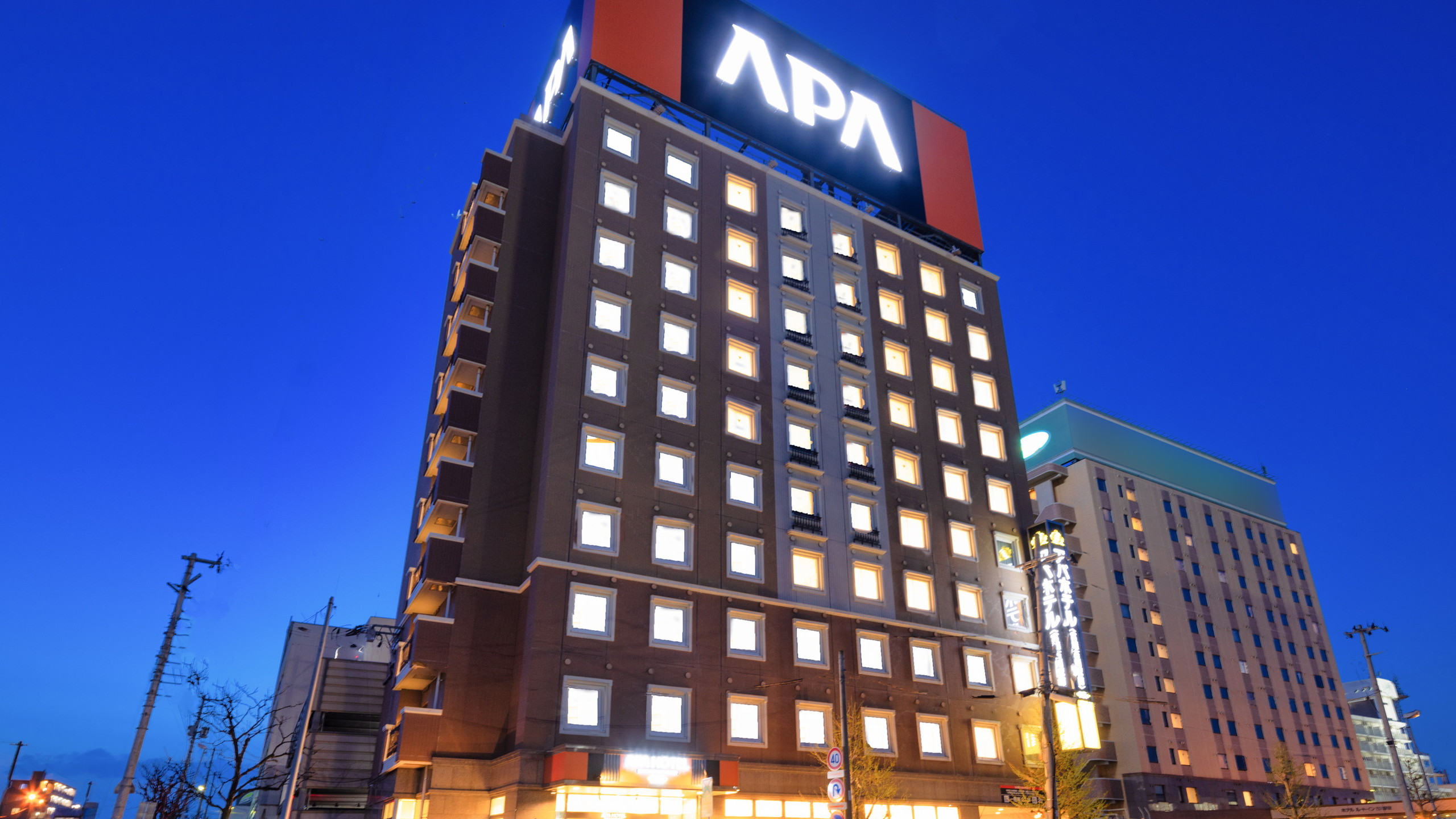 アパホテル〈宮城古川駅前〉 施設全景