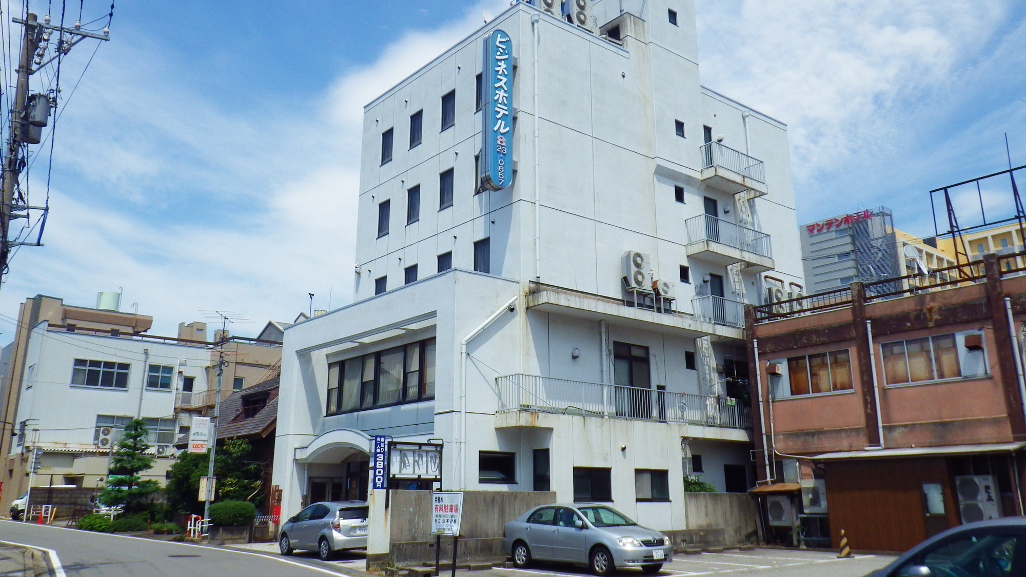 ビジネスホテル美浪 施設全景