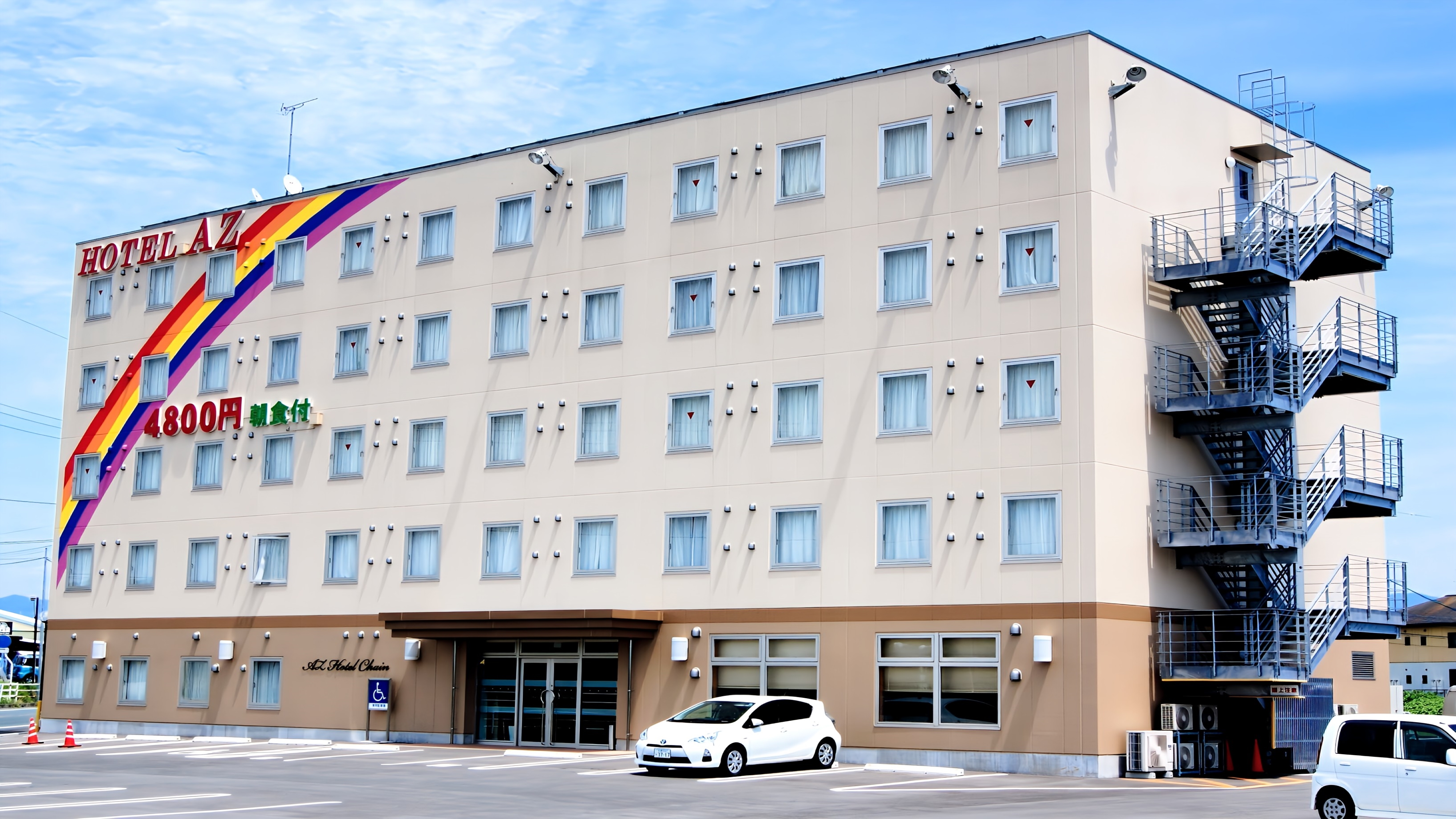 HOTEL AZ 熊本菊池店 施設全景