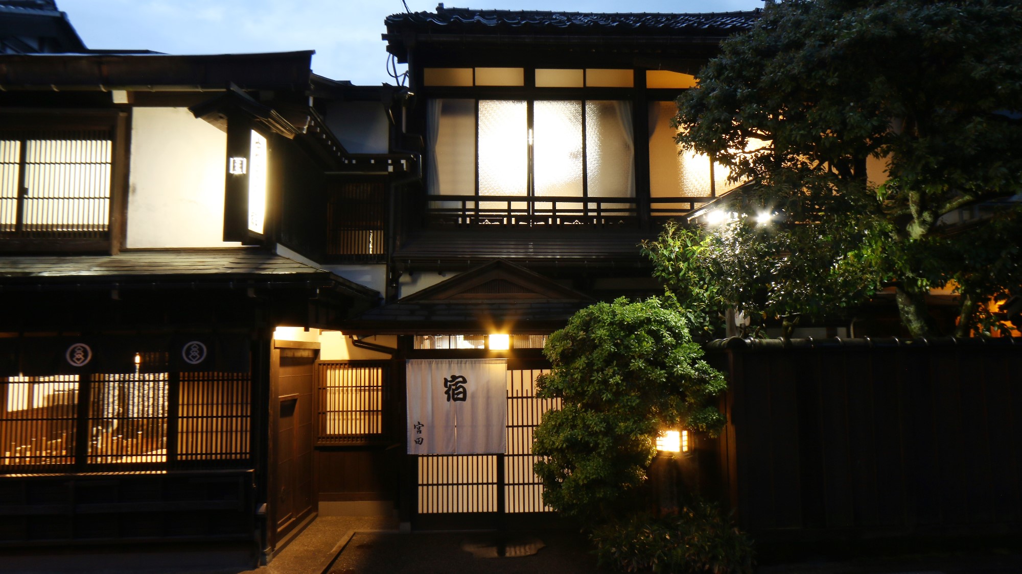 宮田旅館 施設全景