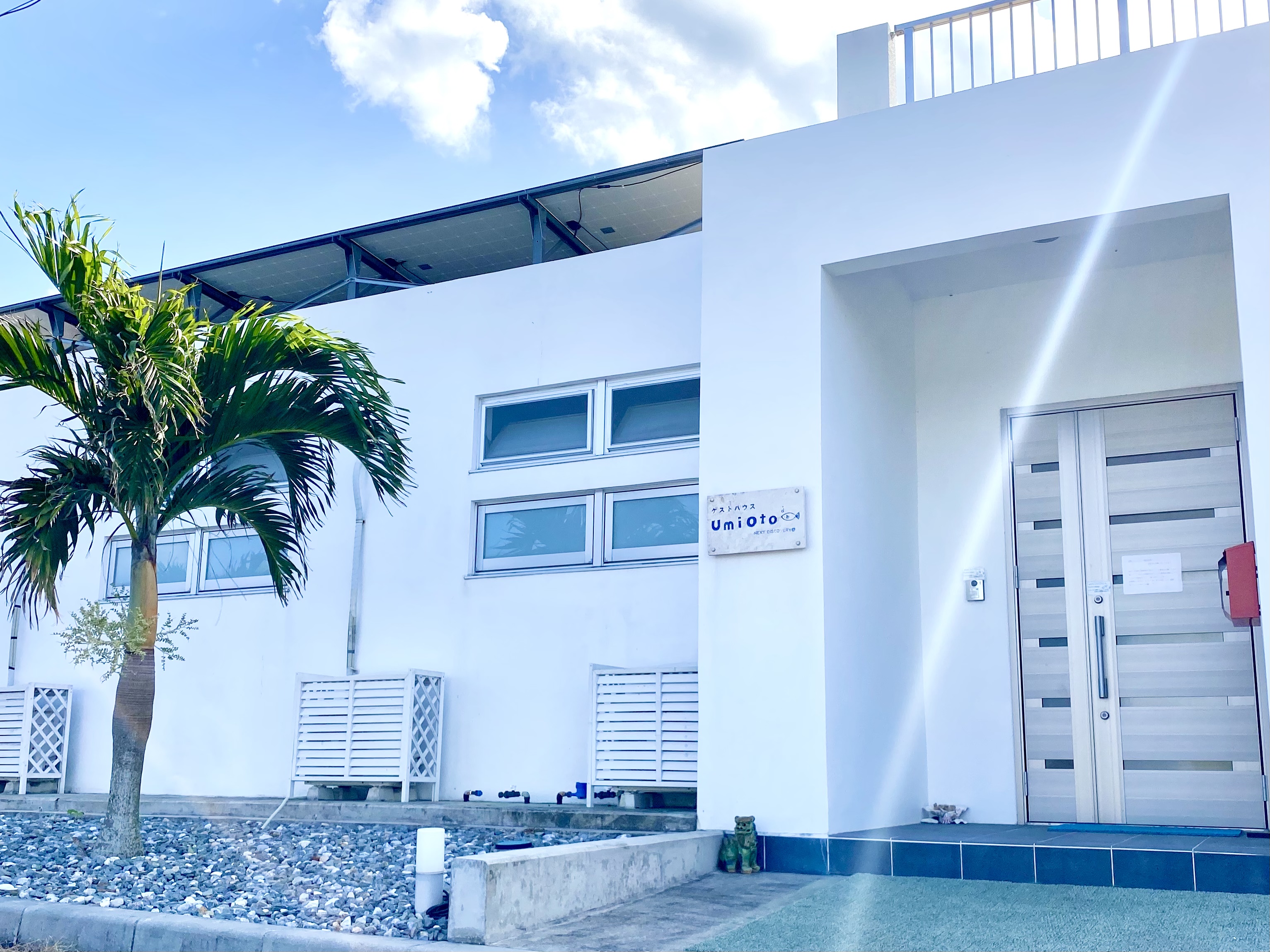 UmiOto ウミオト 女子旅・夫婦カップルに大人気のゲストハウス<宮古島> 施設全景