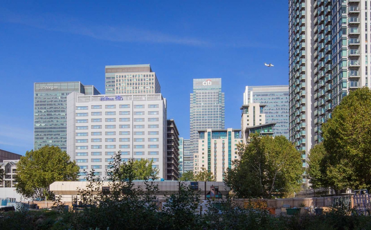 ヒルトン ロンドン カナリーワーフ Hilton London Canary Wharf 地図 アクセス 楽天トラベル