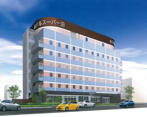 ホテル スーパー泊 施設全景