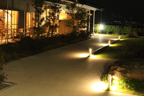 信州八重原温泉 アートヴィレッジ明神館 施設全景