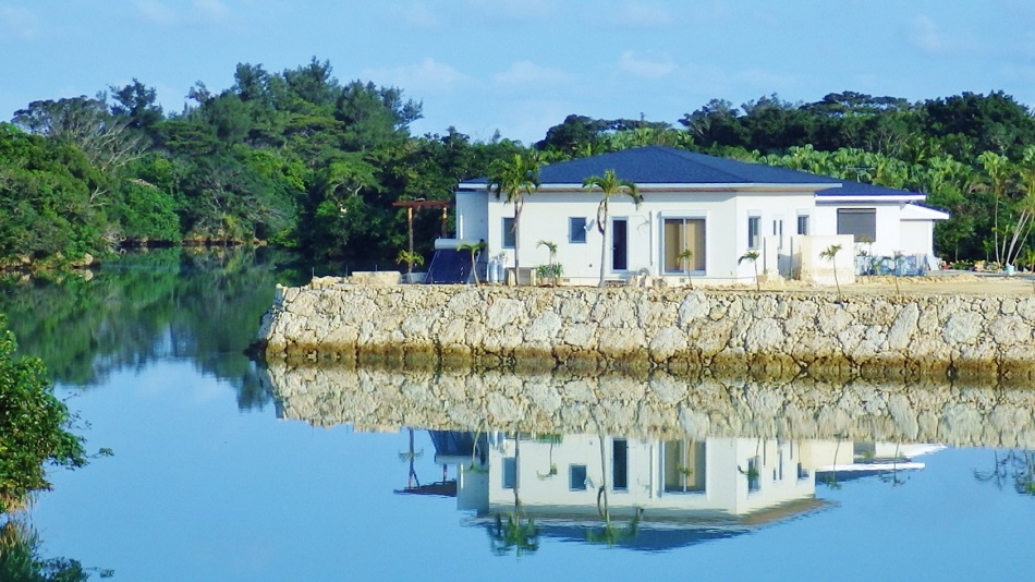 ＬａｇｏｏｎＶｉｌｌａ　龍星　＜伊良部島＞ 施設全景