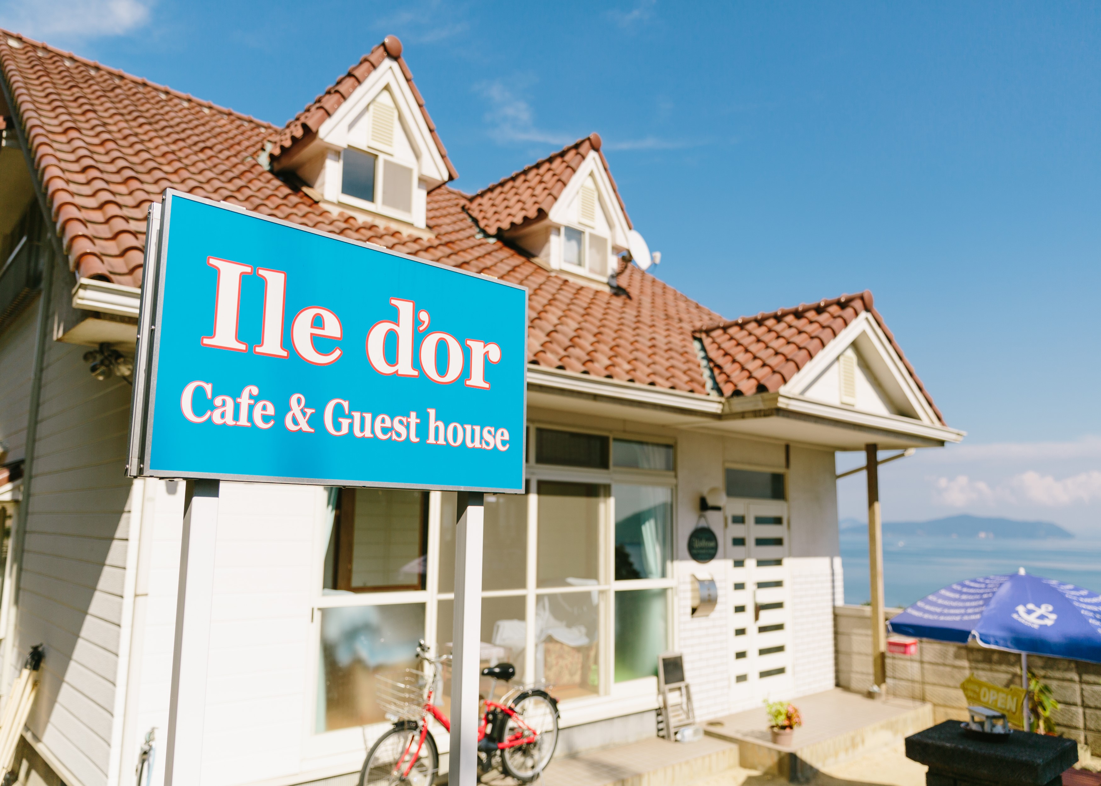Ile d’or cafe&guesthouse <大飛島> 施設全景