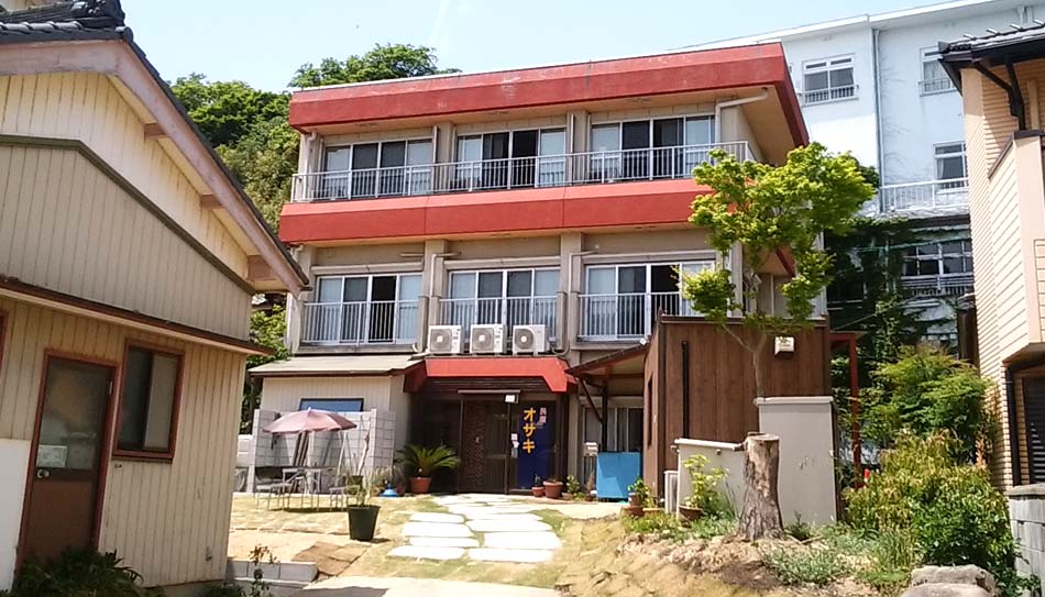 吉良温泉 民宿 オサキ 施設全景