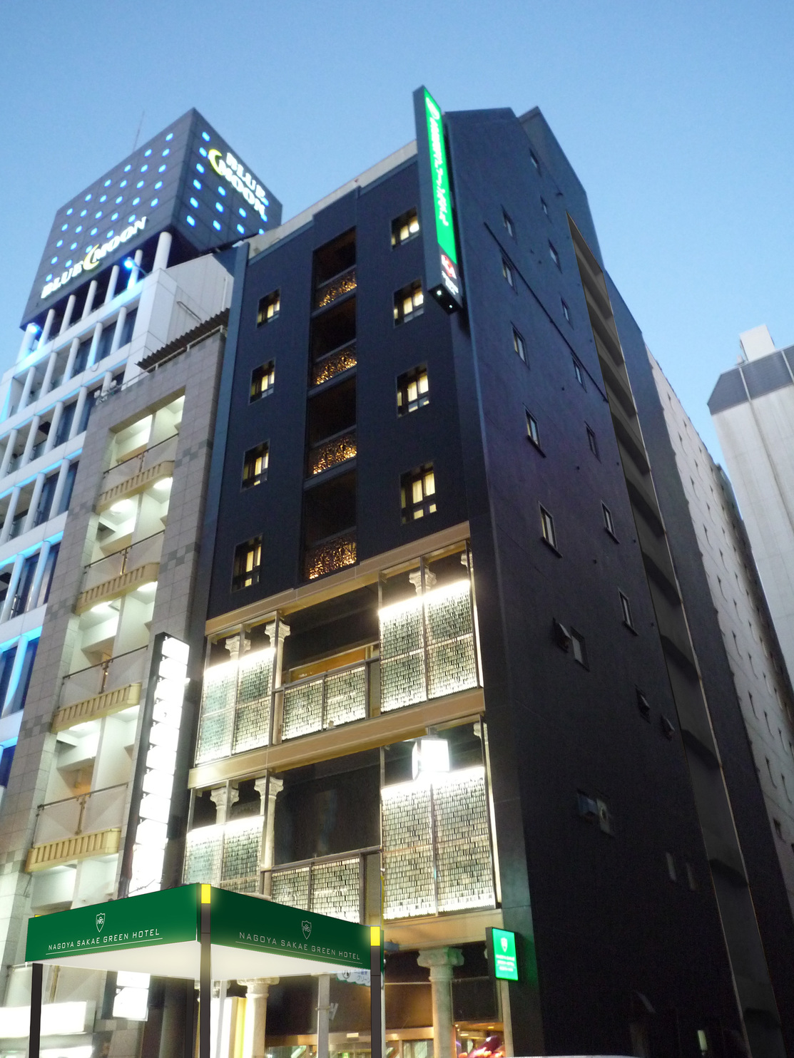 名古屋栄グリーンホテル 施設全景