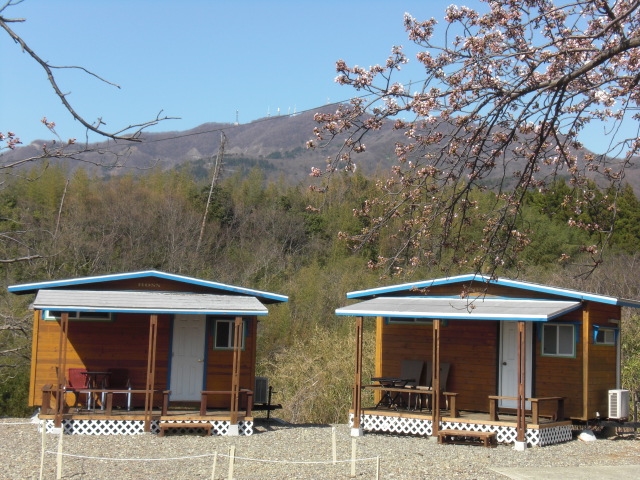海が見えるコテージ&キャンプ 施設全景