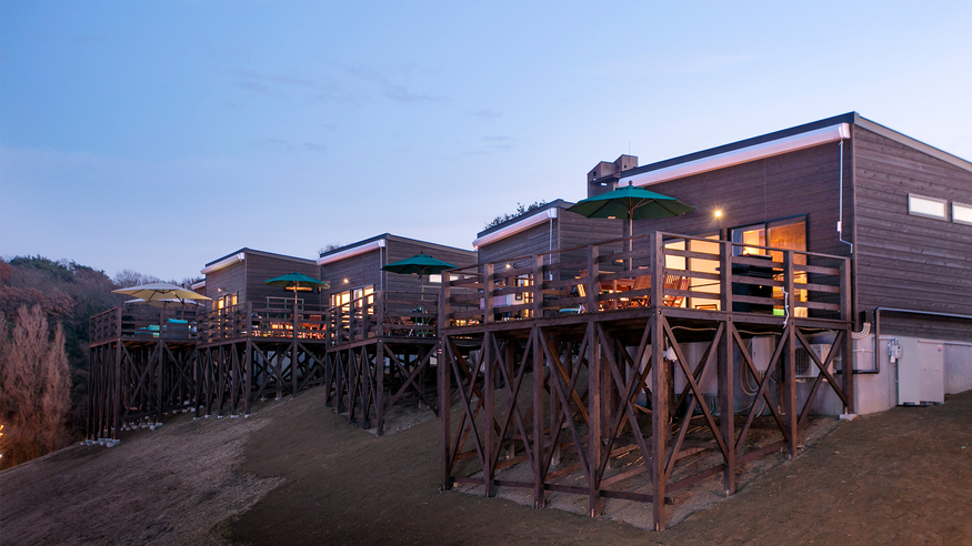 ネスタリゾート神戸 GLAMP BBQ PARK 施設全景