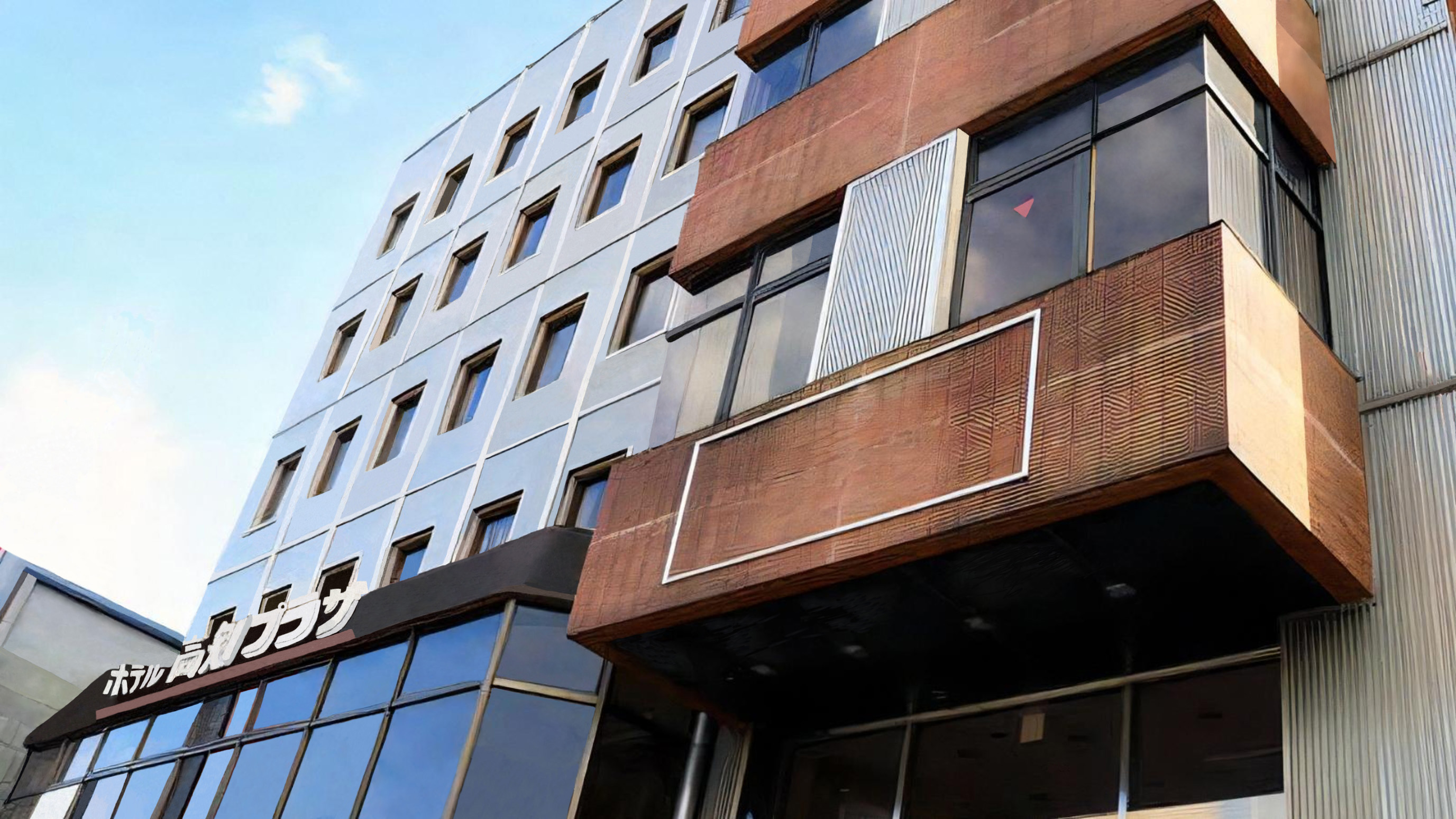 ホテル高知プラザ 施設全景