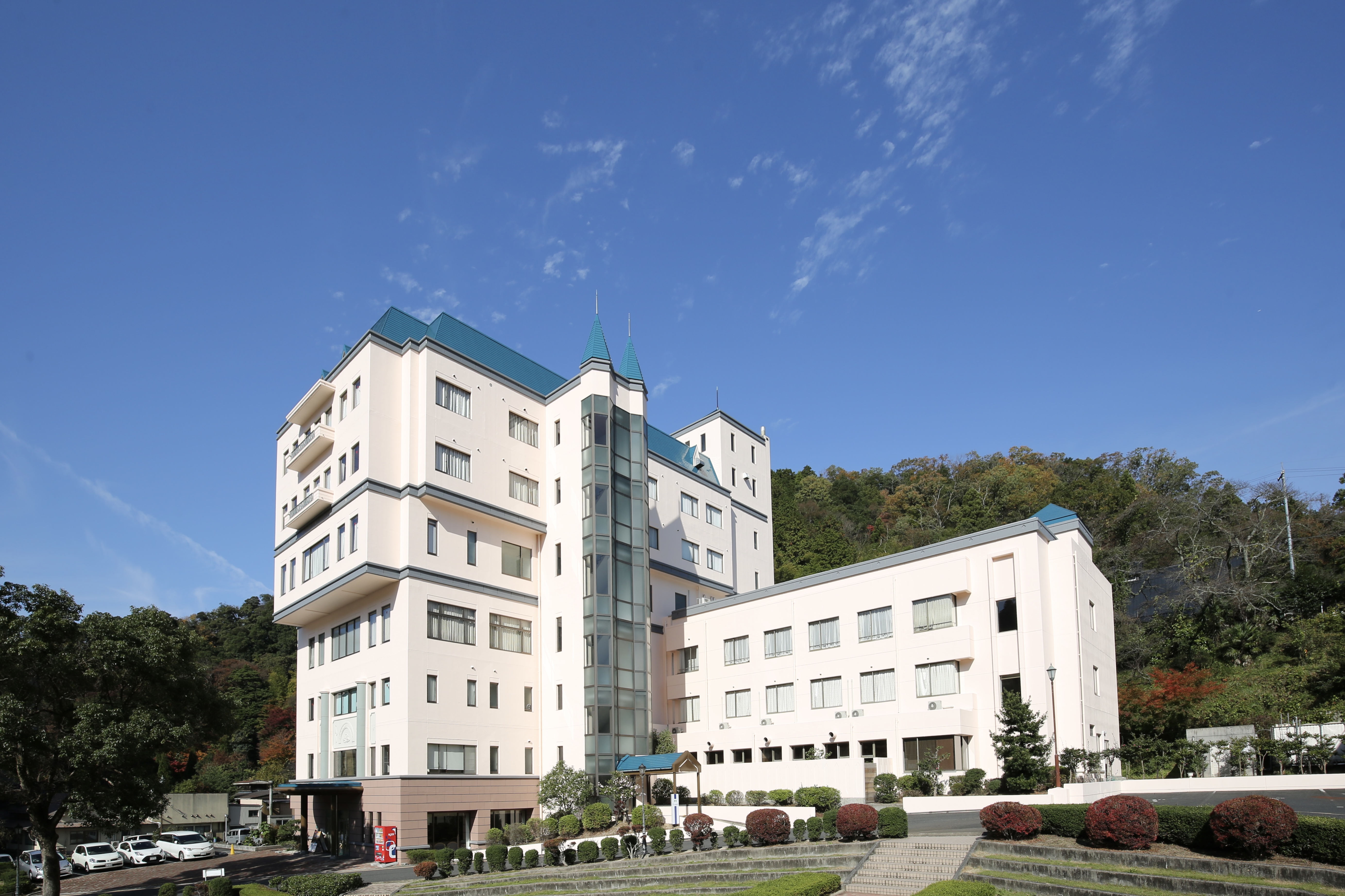 三朝温泉 健康づくりの宿 ブランナールみささ 施設全景