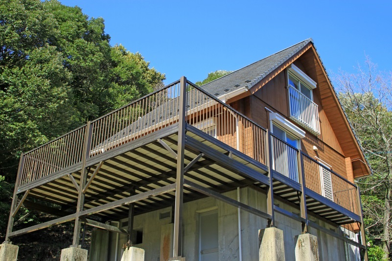 貸別荘 古湯ウッディハウスE 施設全景