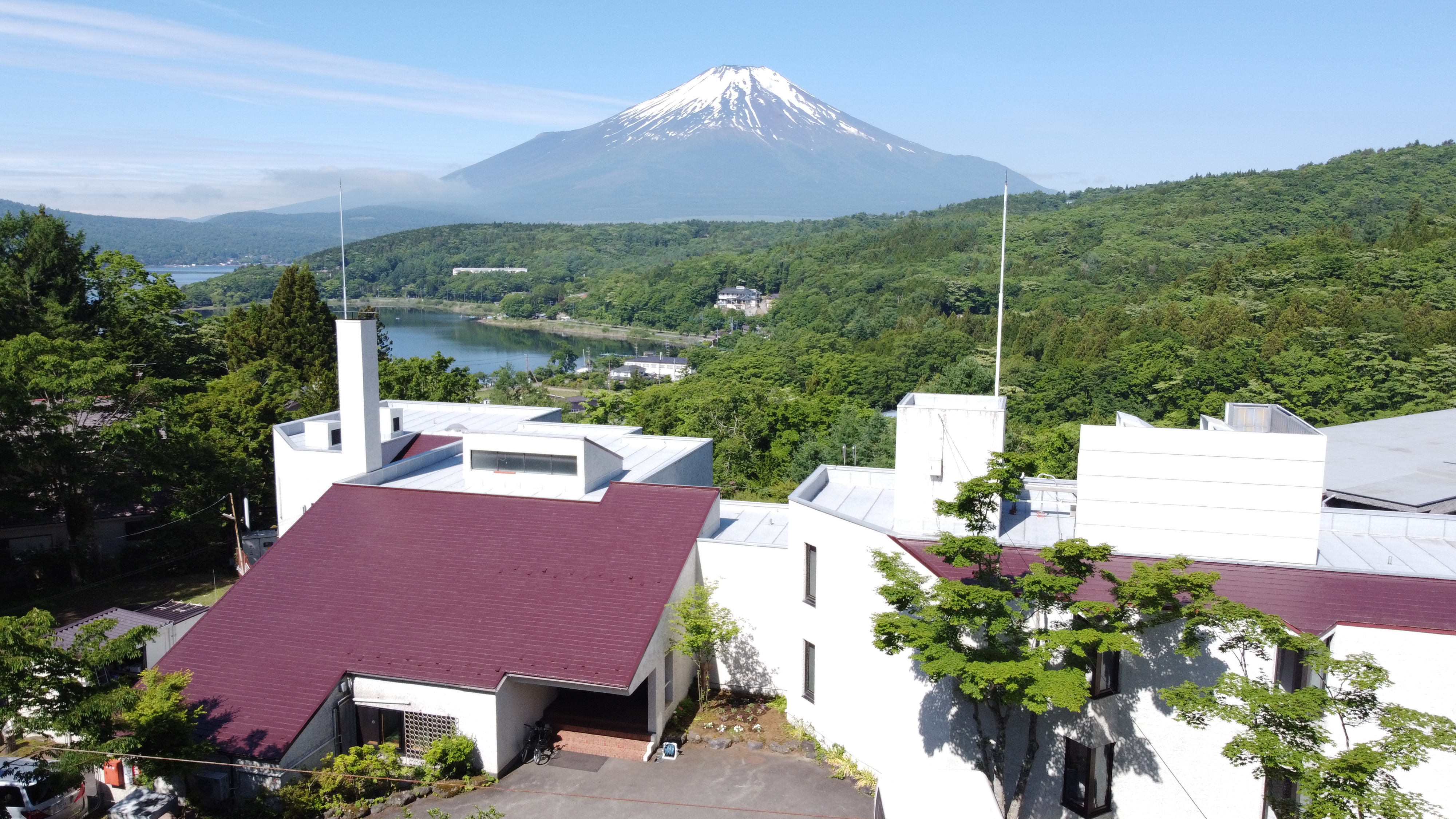絶景富士の宿 鹿鳴館HILLS 山中湖 施設全景