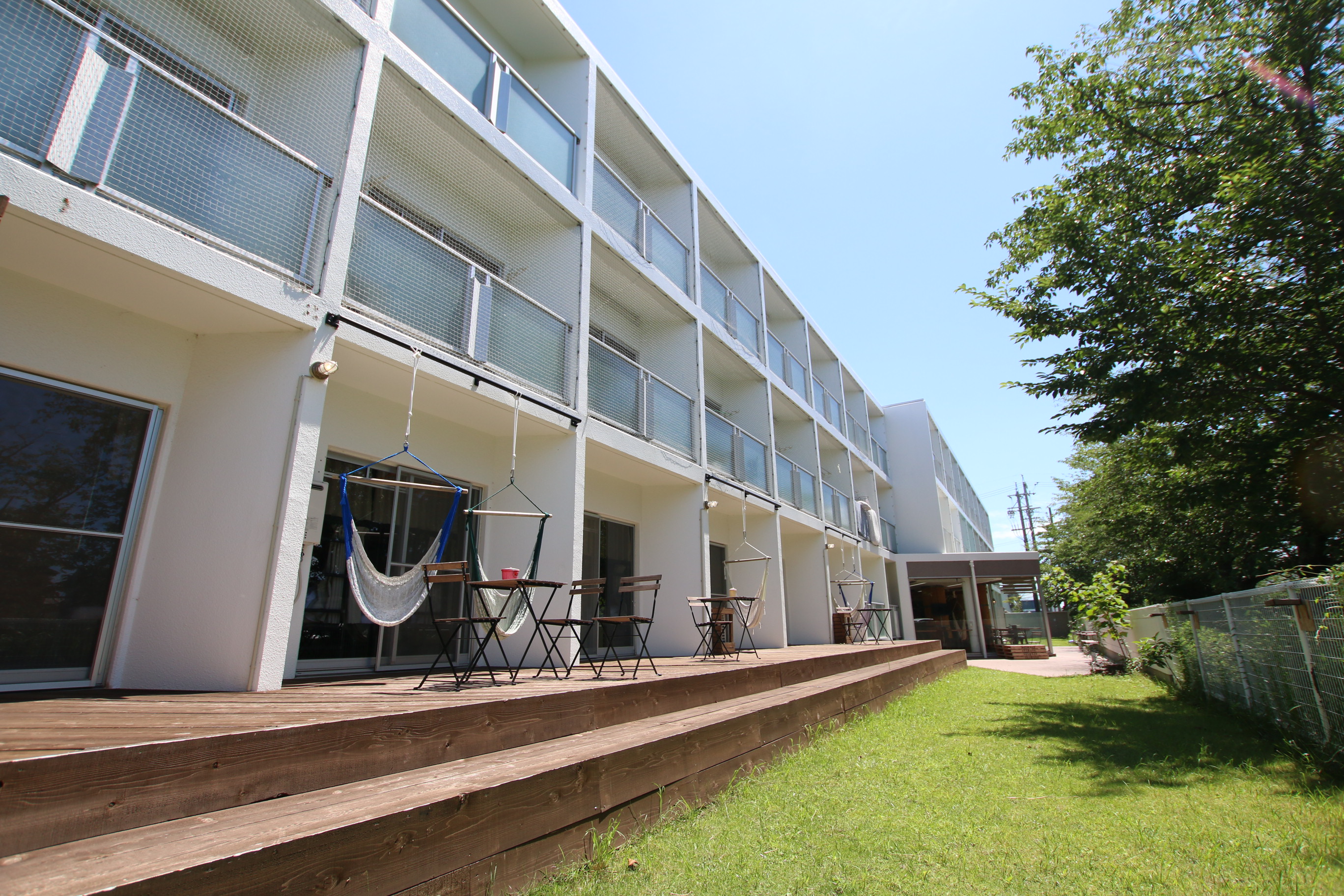 365BASE outdoor hostel 施設全景