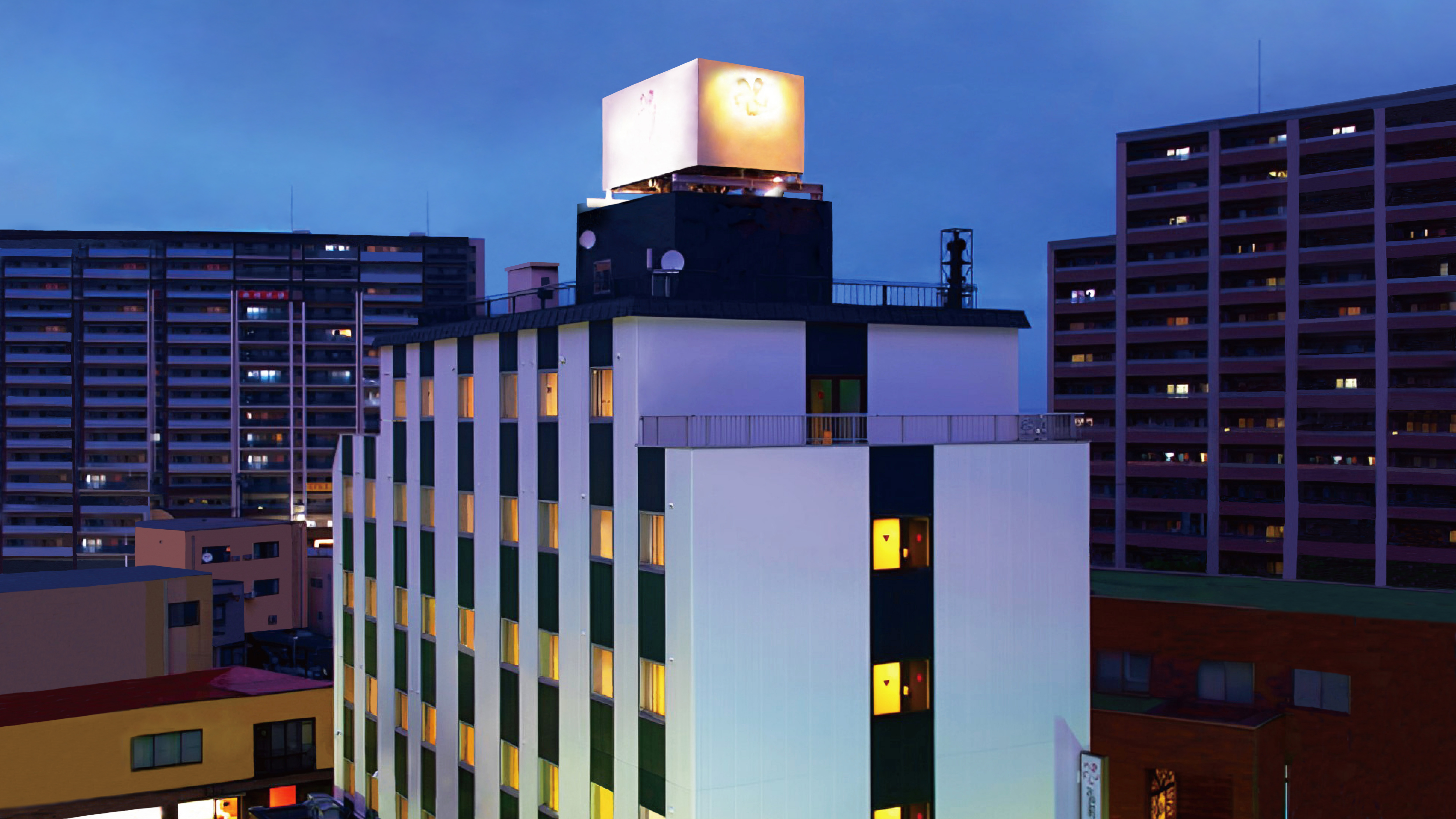 弘前ホテル 施設全景