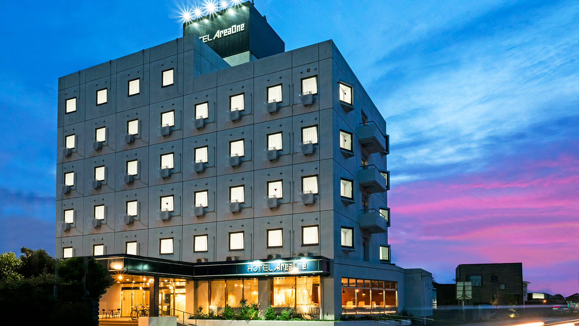 ホテルエリアワン東海(ホテルエリアワングループ) 施設全景