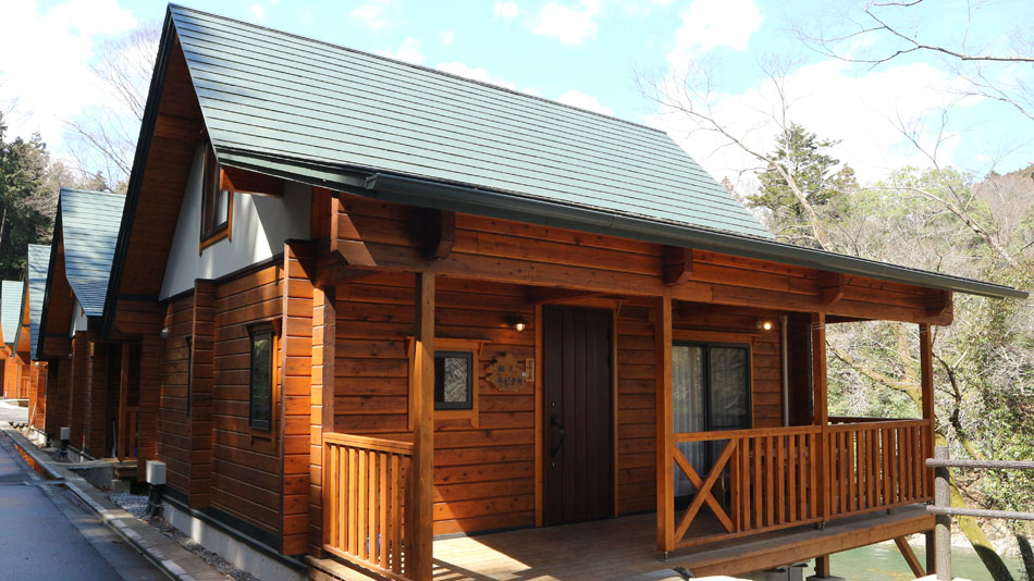 秋川渓谷リバーティオ 施設全景