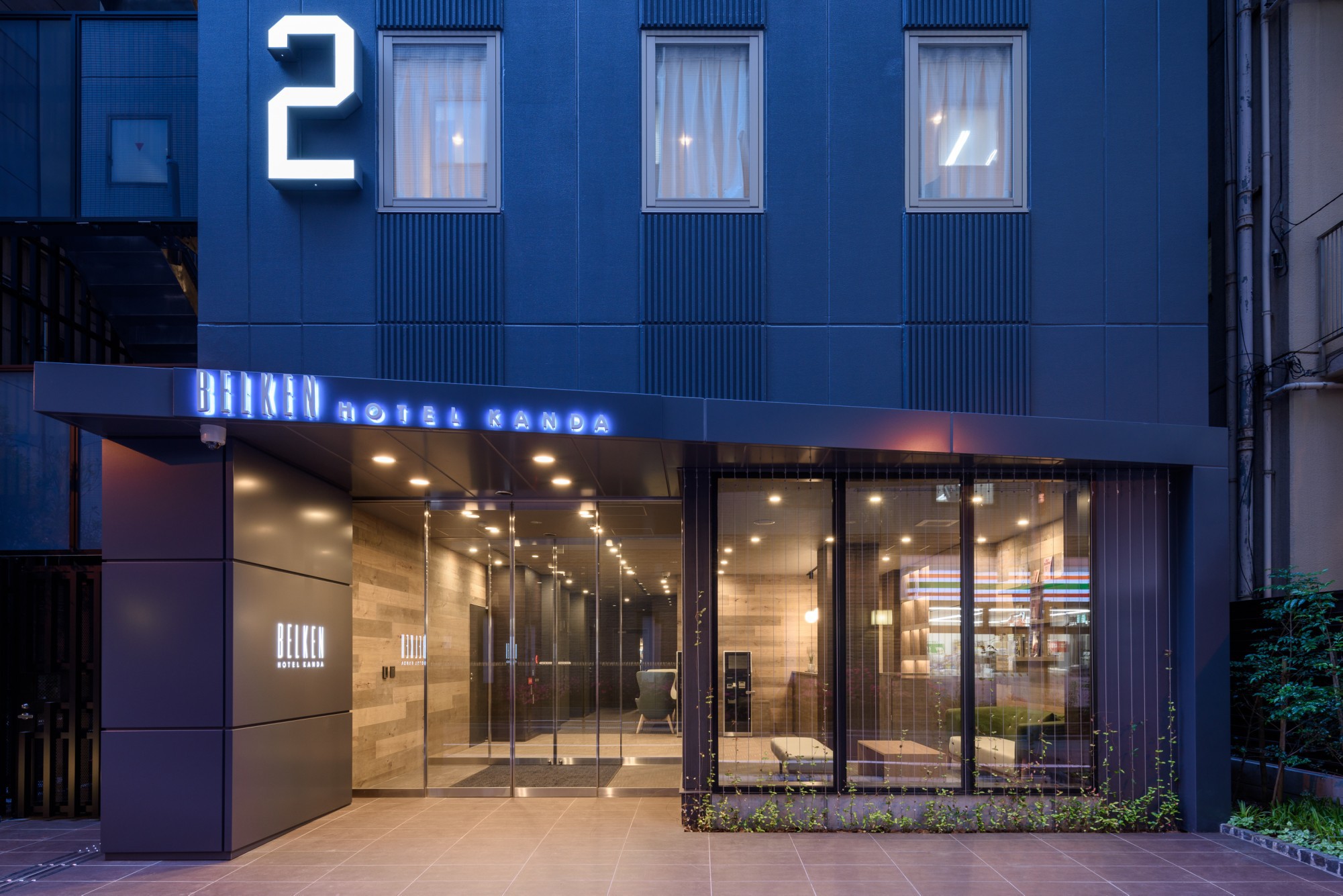 ベルケンホテル・神田 施設全景