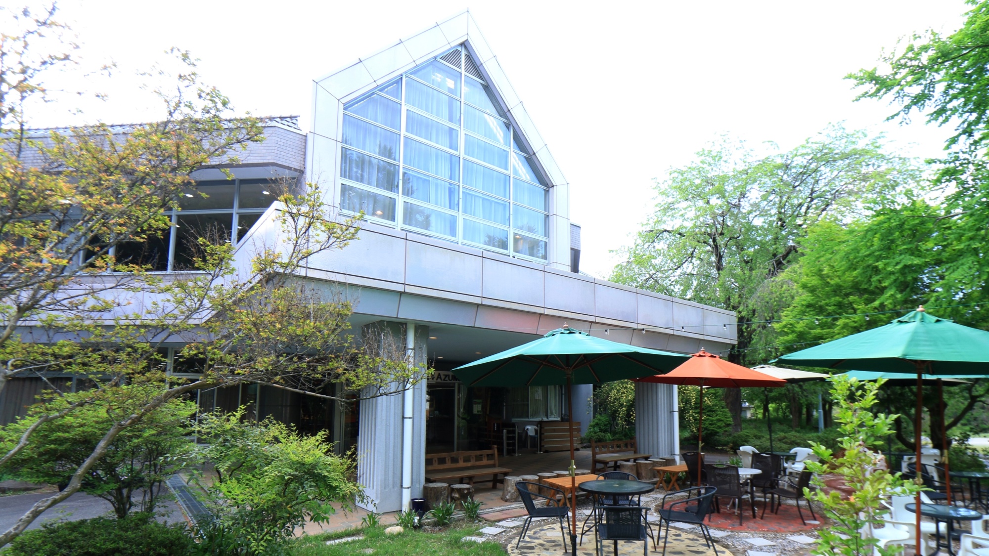 穂高温泉郷 ガーデンあずみ野 施設全景