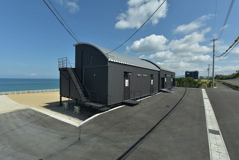ＯＣＥＡＮ　ＢＡＳＥ　ＨＡＧＡＮＥ／鋼 施設全景
