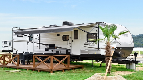 THE TRAILERHOUSE VILLAGE 天草 MARINA 施設全景