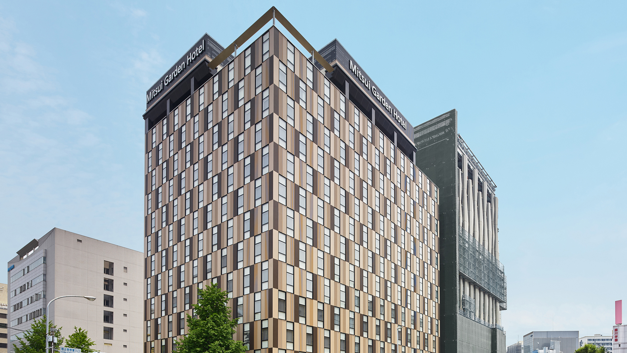 三井ガーデンホテル福岡祇園 施設全景