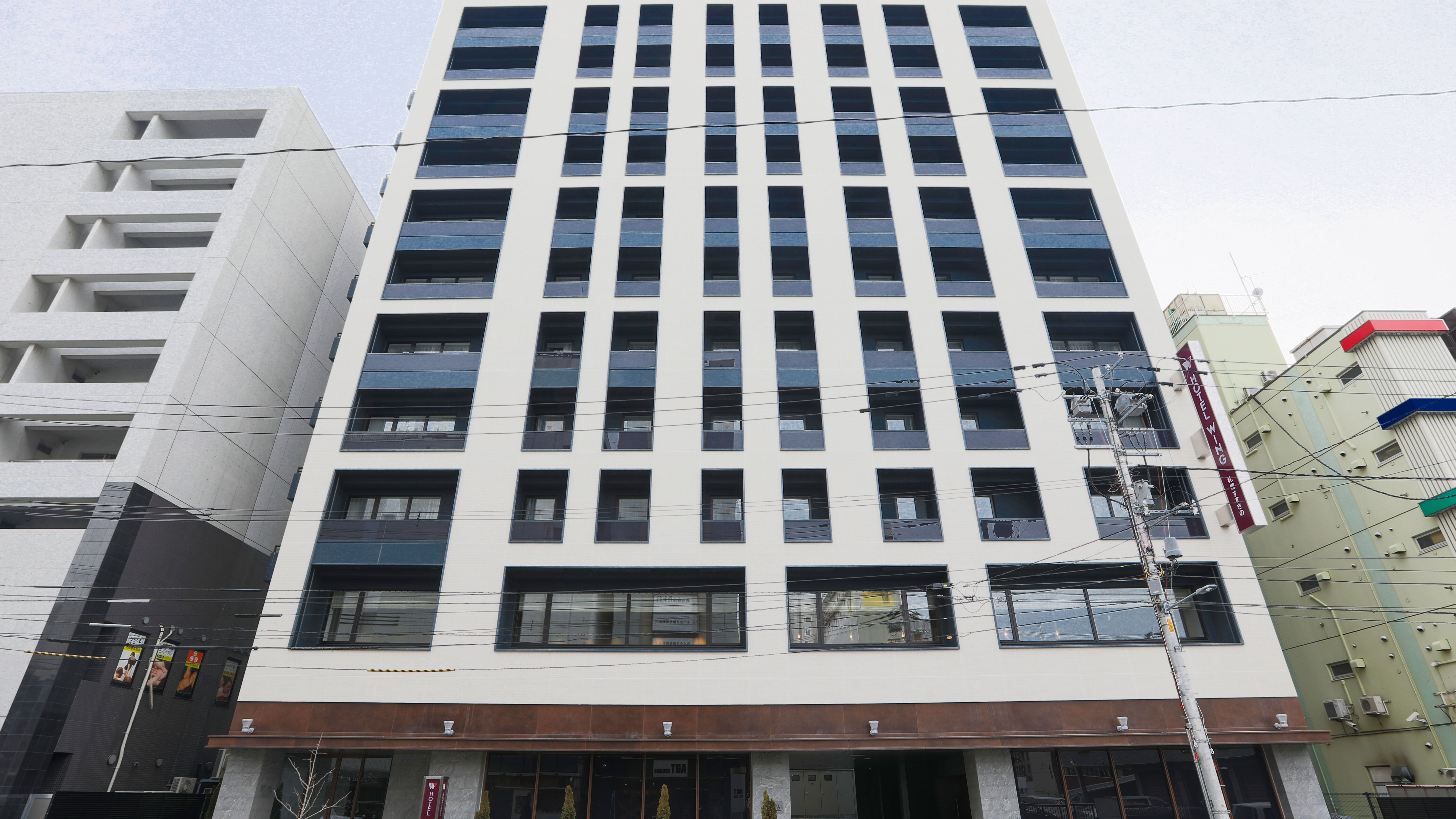 KOKO HOTEL 札幌すすきの(旧 ホテルウィング札幌すすきの) 施設全景