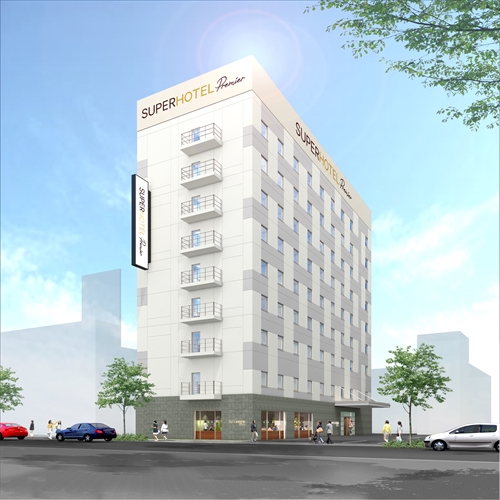 天然温泉 ひなたの湯 スーパーホテルPremier宮崎一番街 施設全景