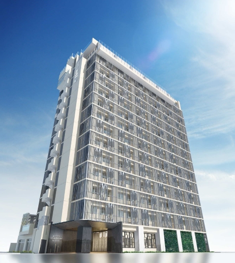 HOTEL SANSUI NAHA 琉球温泉 波之上の湯 施設全景