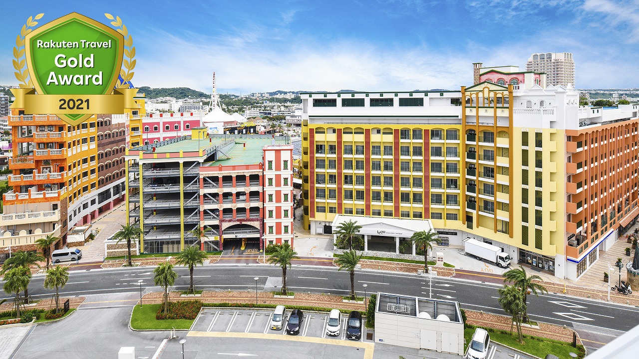 北谷温泉 レクー沖縄北谷スパ&リゾート|LeQu 沖縄北谷|ベッセルホテルズ 施設全景