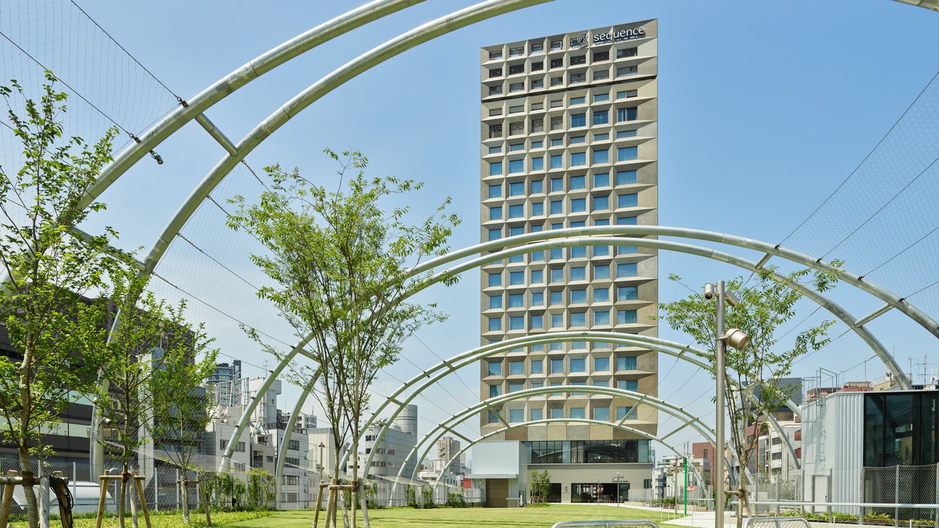 sequence MIYASHITA PARK 施設全景