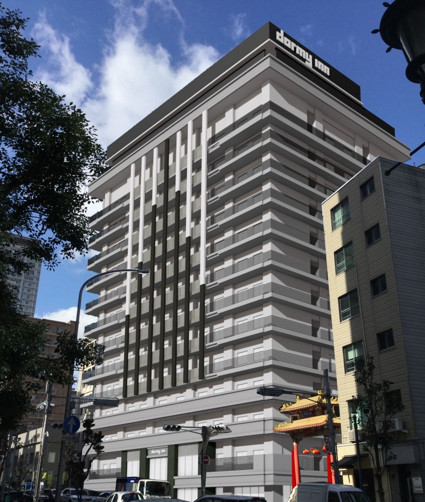 天然温泉 浪漫湯 ドーミーイン神戸元町(ドーミーイン・野乃グループ) 施設全景